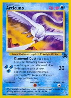 Articuno, Wizards Black Star Promos 22/53