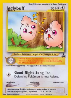 Igglybuff, Wizards Black Star Promos 36/53