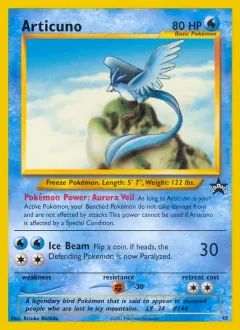 Articuno, Wizards Black Star Promos 48/53