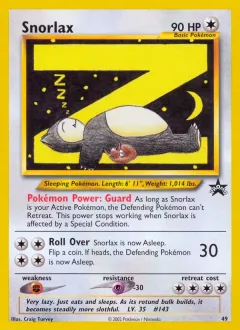 Snorlax, Wizards Black Star Promos 49/53