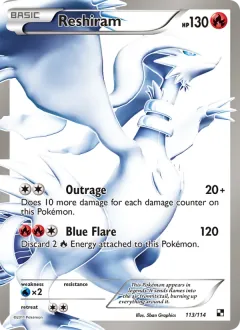 Reshiram, Black & White 113/114