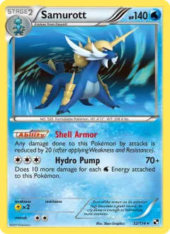 Samurott, Black & White 32/114
