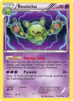 Reuniclus, Black & White 57/114