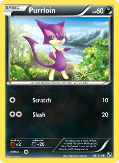 Purrloin, Black & White 66/114