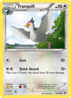 Tranquill, Black & White 85/114