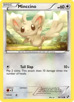 Minccino, Black & White 88/114