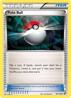 Poké Ball, Black & White 97/114