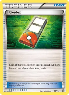 Pokédex, Black & White 98/114