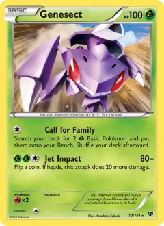 Genesect, Plasma Blast 10/101