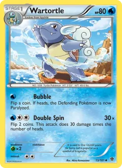 Wartortle, Plasma Blast 15/101