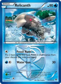 Relicanth, Plasma Blast 24/101
