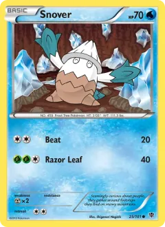 Snover, Plasma Blast 25/101