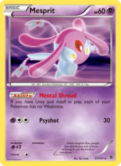 Mesprit, Plasma Blast 37/101