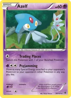 Azelf, Plasma Blast 38/101