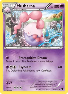 Musharna, Plasma Blast 40/101