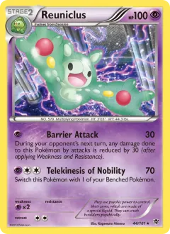 Reuniclus, Plasma Blast 44/101