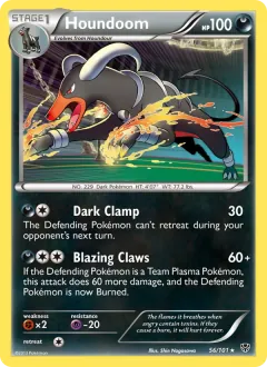 Houndoom, Plasma Blast 56/101