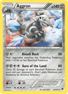 Aggron, Plasma Blast 59/101
