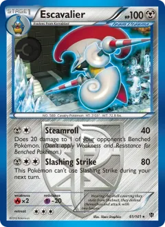 Escavalier, Plasma Blast 61/101