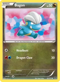 Bagon, Plasma Blast 62/101
