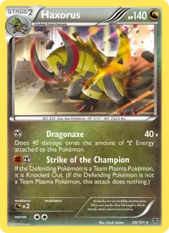 Haxorus, Plasma Blast 69/101