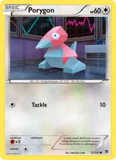 Porygon, Plasma Blast 72/101