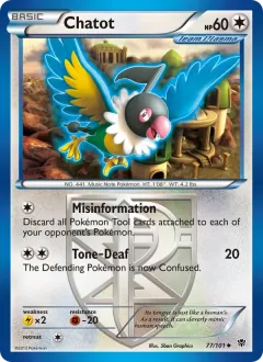 Chatot, Plasma Blast 77/101