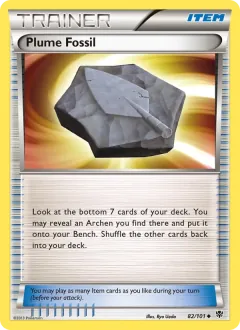 Plume Fossil, Plasma Blast 82/101