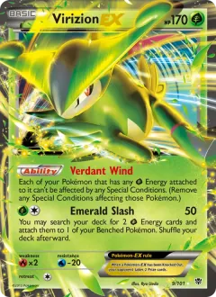 Virizion-EX, Plasma Blast 9/101