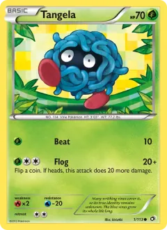 Tangela, Legendary Treasures 1/113