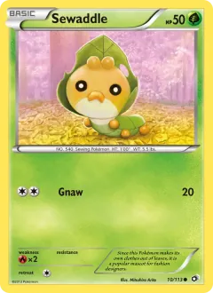 Sewaddle, Legendary Treasures 10/113