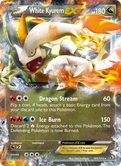 White Kyurem-EX, Legendary Treasures 101/113