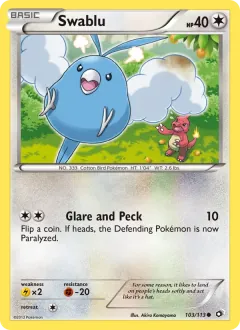 Swablu, Legendary Treasures 103/113