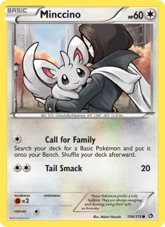 Minccino, Legendary Treasures 104/113