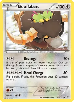 Bouffalant, Legendary Treasures 107/113
