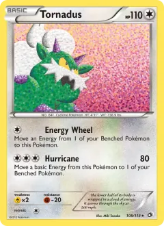 Tornadus, Legendary Treasures 108/113