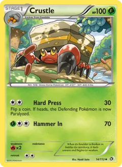 Crustle, Legendary Treasures 14/113