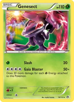 Genesect, Legendary Treasures 16/113