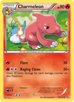 Charmeleon, Legendary Treasures 18/113