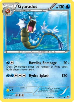 Gyarados, Legendary Treasures 31/113