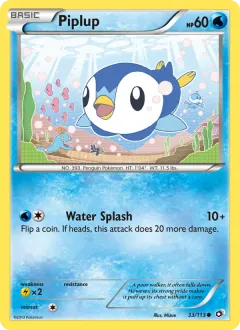 Piplup, Legendary Treasures 33/113