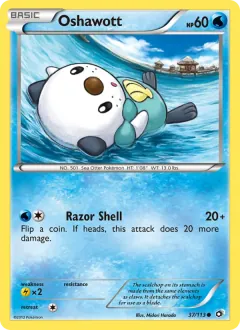 Oshawott, Legendary Treasures 37/113
