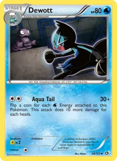 Dewott, Legendary Treasures 38/113