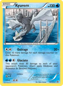 Kyurem, Legendary Treasures 43/113