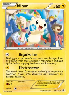 Minun, Legendary Treasures 48/113
