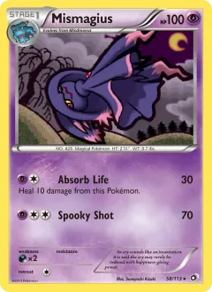 Mismagius, Legendary Treasures 58/113