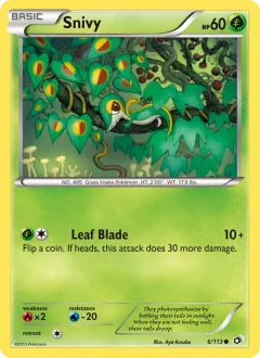 Snivy, Legendary Treasures 6/113