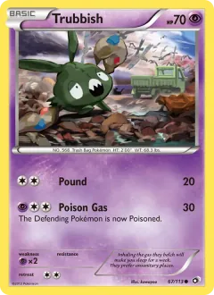 Trubbish, Legendary Treasures 67/113