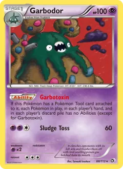 Garbodor, Legendary Treasures 68/113