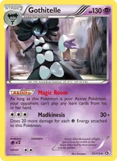 Gothitelle, Legendary Treasures 72/113